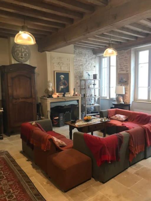 La Maison De Lea, Chambres D'Hotes De 14 Couchages Tournus Esterno foto